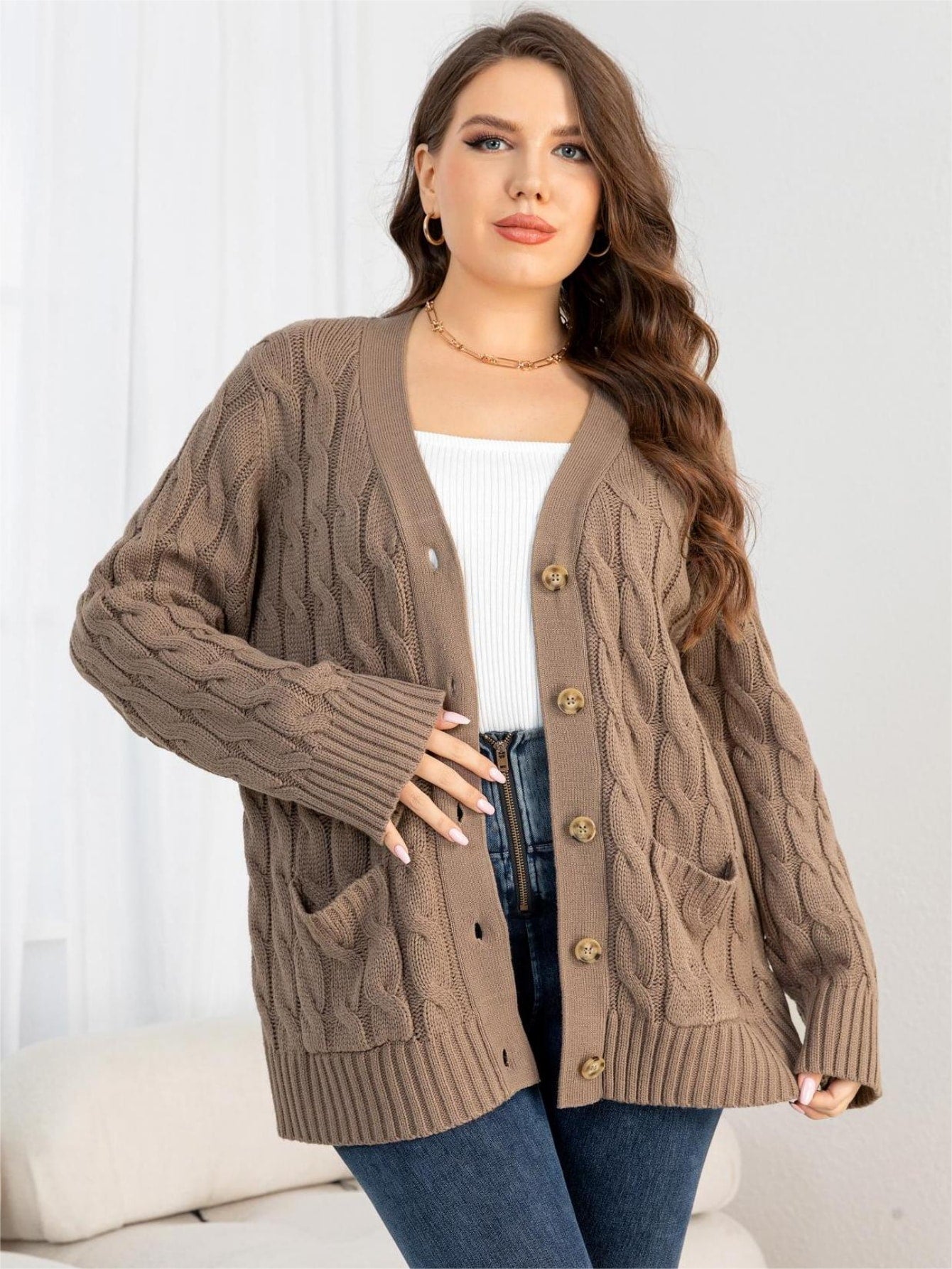 Cardigan De Malha Desirée