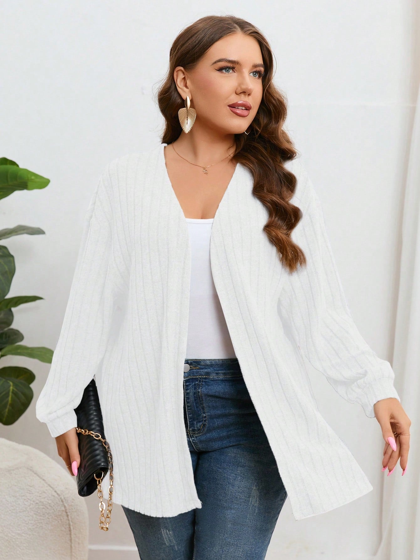 Cardigan Leme Plus Size