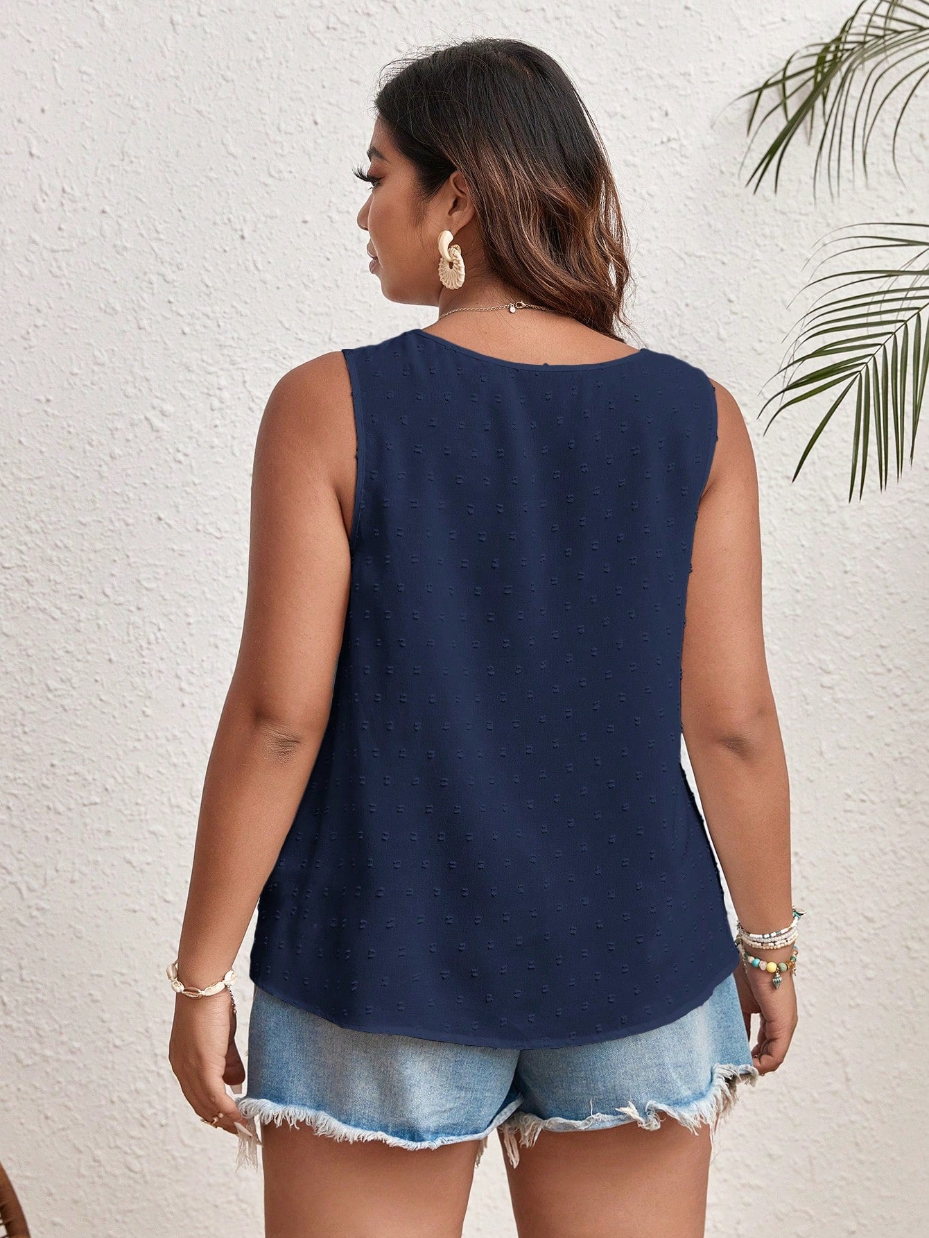 Blusa Pontos Plus Size